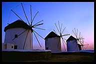 Windmills in Mykonos