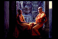 Monks at Bayon Temple