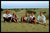 Friends on Camel Safari