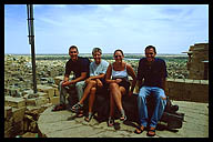 Friends at the Desert Fortress in Jaisalmer