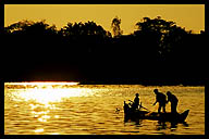 Sunrise on the Mekong River