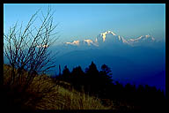 First Light on Dhaulagiri (8172m) from Poon Hill