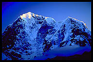 Last Light on Nuptse (7879m)