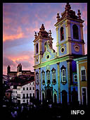 Sunset in Salvador, Brazil