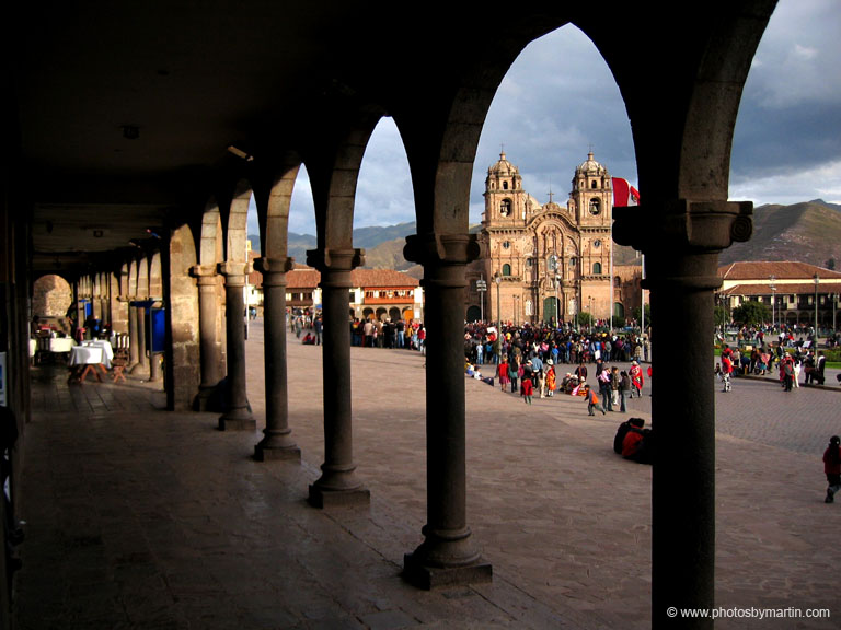 La Compania Church in Plaza de Armas