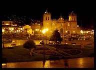 Plaza de Armas at Night