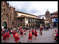 Folk Performance in Plaza de Armas