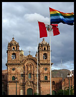 La Compania Church in Plaza de Armas