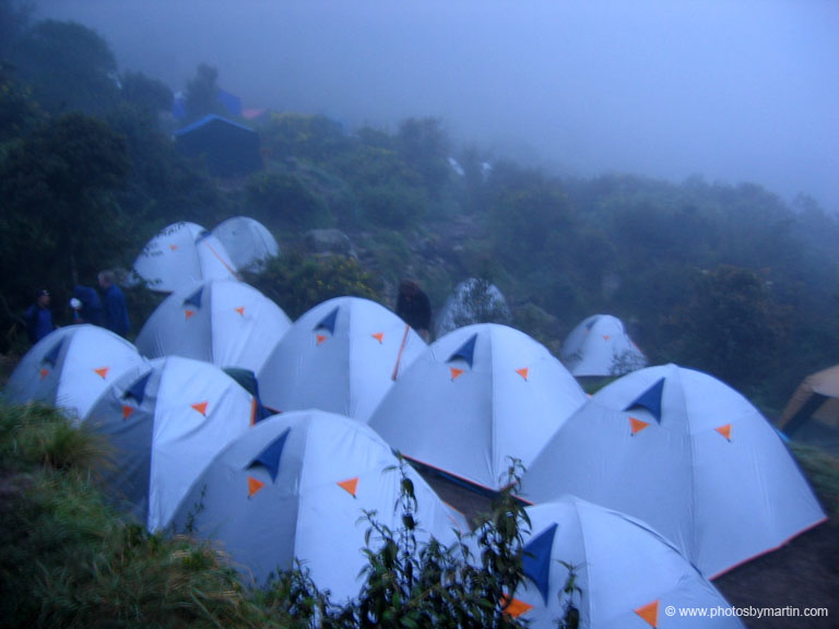 Camp at Pacaymayo