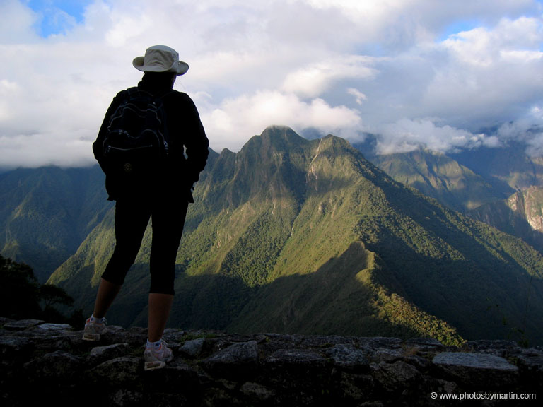 Taking in the View Near Winaywayna