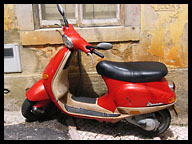 Red Scooter